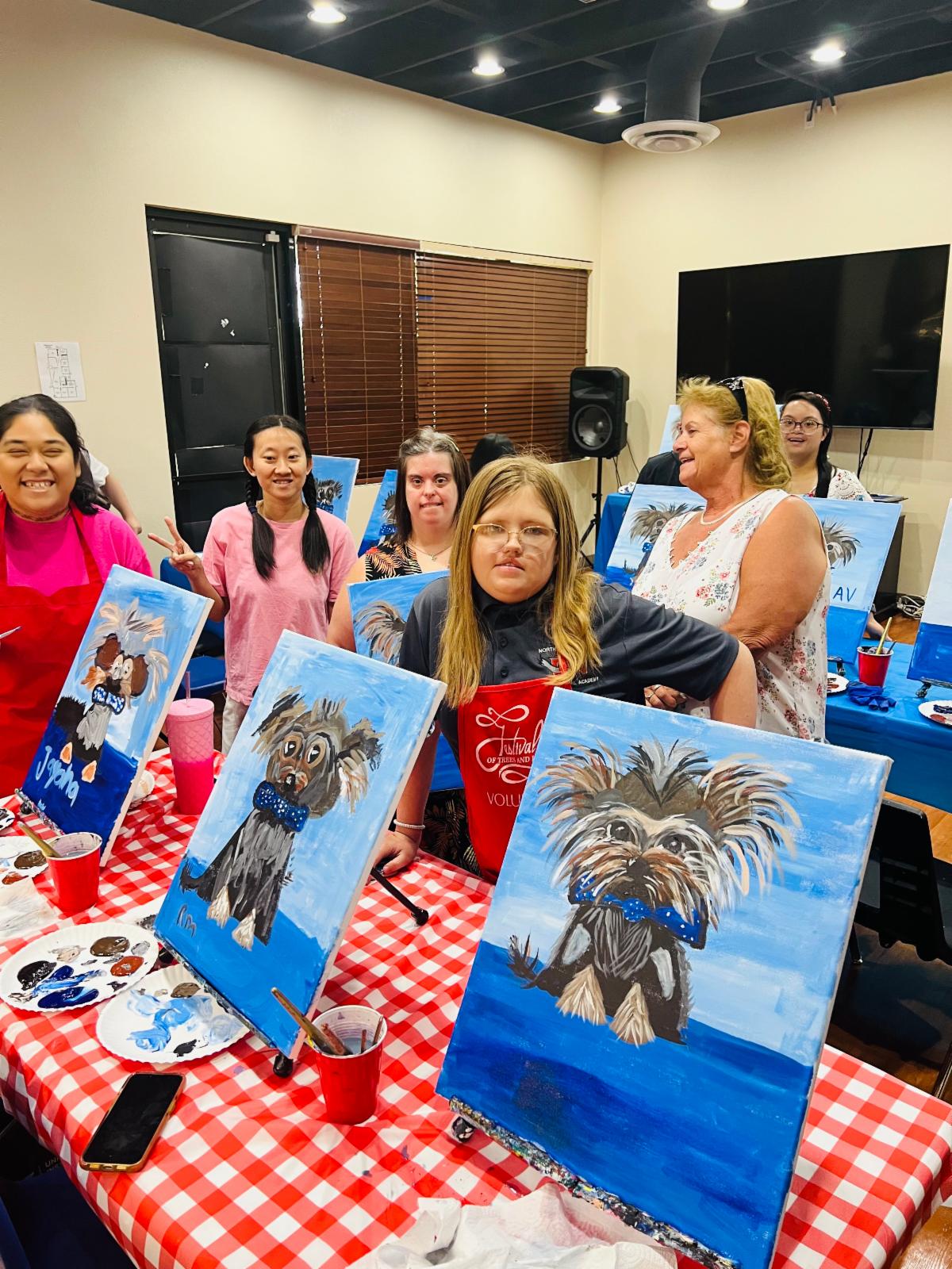 ART CLASS PIC AUGUST