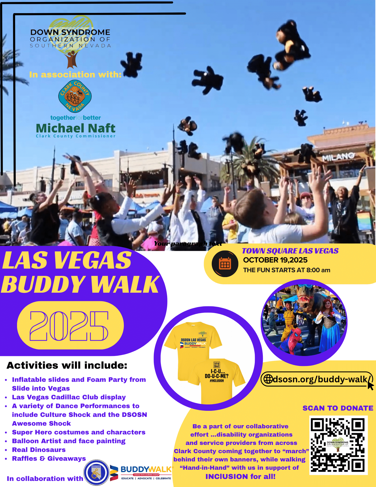 Buddy Walk 2025 FLYER
